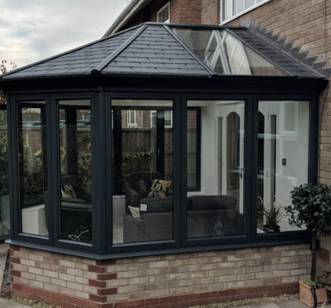 Ultraroof by Wendland — lightweight tiled extension roof