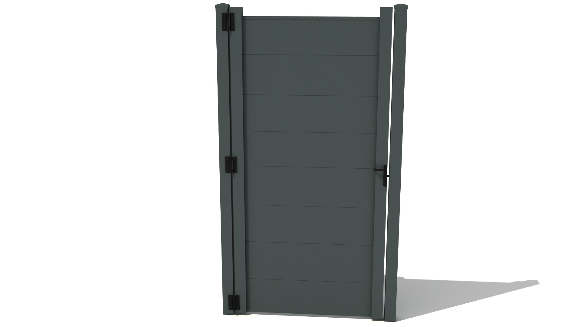 1200 x 2100mm aluminium gate