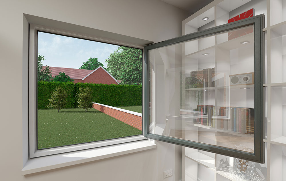 PVCu tilt and turn window